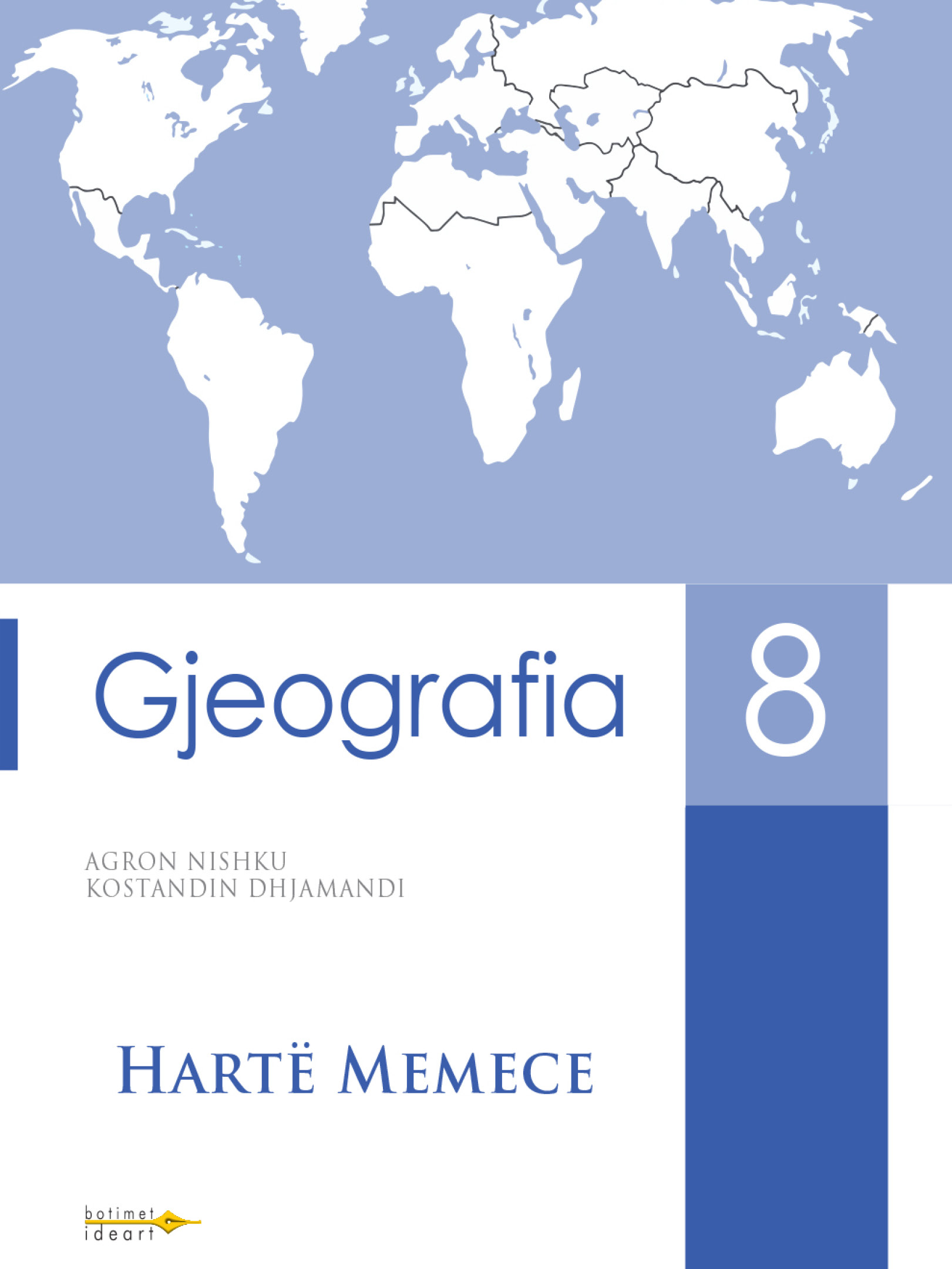 Hartë Memece Gjeografia 8